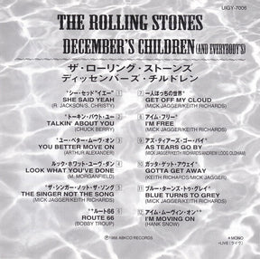 The Rolling Stones : December's Children (And Everybody's) (SACD, Hybrid, Album, RE, RM, Dig)