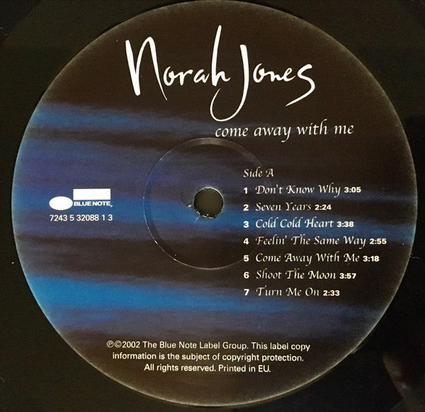 Norah Jones : Come Away With Me (LP, Album, RE, 150)