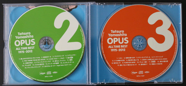 Tatsuro Yamashita : Opus All Time Best 1975-2012 (3xCD, Comp)