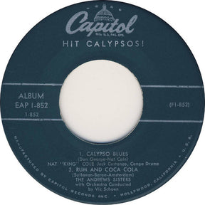 Various : Hit Calypsos! (7", EP)