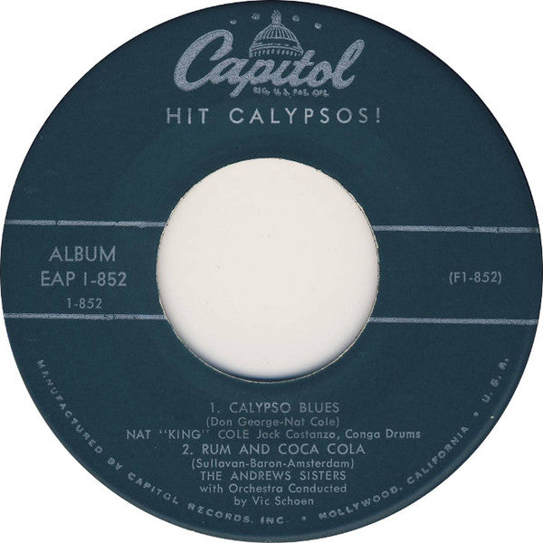 Various : Hit Calypsos! (7", EP)