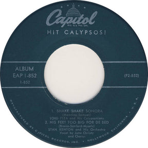 Various : Hit Calypsos! (7", EP)