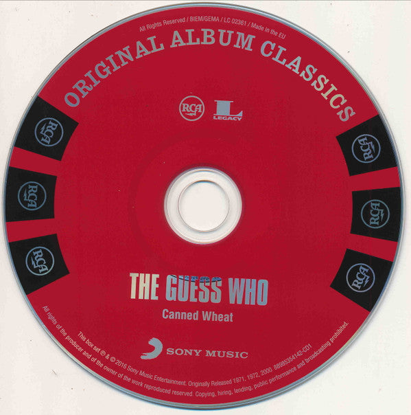 The Guess Who : Original Album Classics (Box, Comp, Car + CD, Album, RE, RM + CD, Album, RE)