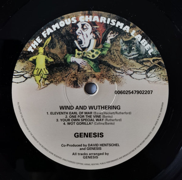 Genesis : Wind & Wuthering (LP, Album, RE, RP, 180)