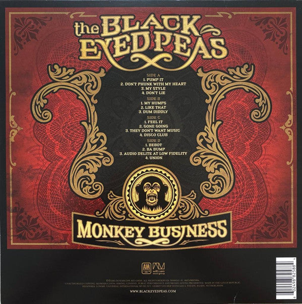 Black Eyed Peas : Monkey Business (2xLP, Album, 180)