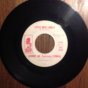 Johnny Cymbal : Little Miss Lonely / Connie  (7", Promo)