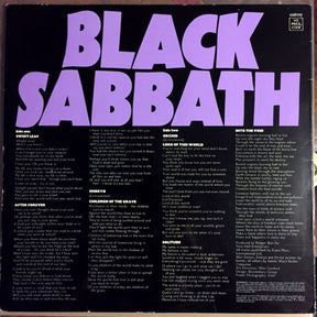 Black Sabbath : Master Of Reality (LP, Album)