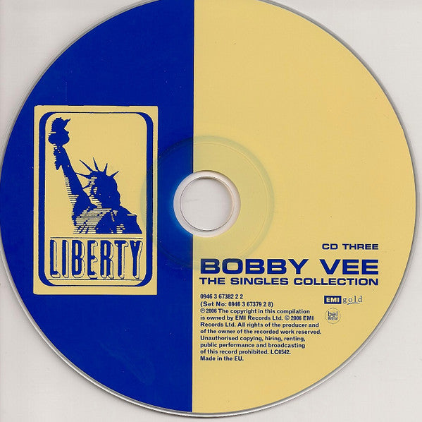 Bobby Vee : The Singles Collection (3xCD, Comp)