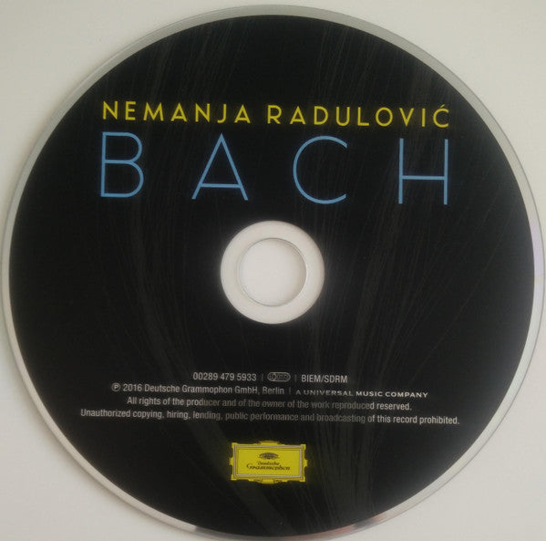 Nemanja Radulović, Johann Sebastian Bach : Bach (CD)