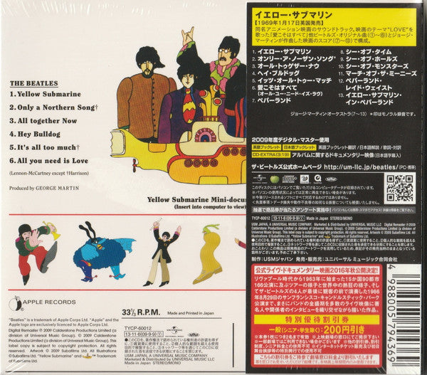 The Beatles : Yellow Submarine (CD, Album, RE, RM, Dig)