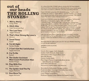 The Rolling Stones : Out Of Our Heads (SACD, Hybrid, Album, RE, RM, Dig)