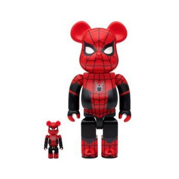 Bearbrick x Marvel Spider-Man No Way Home (Upgraded Suit) 100% & 400% | Bearbrick - Wake Concept Store  