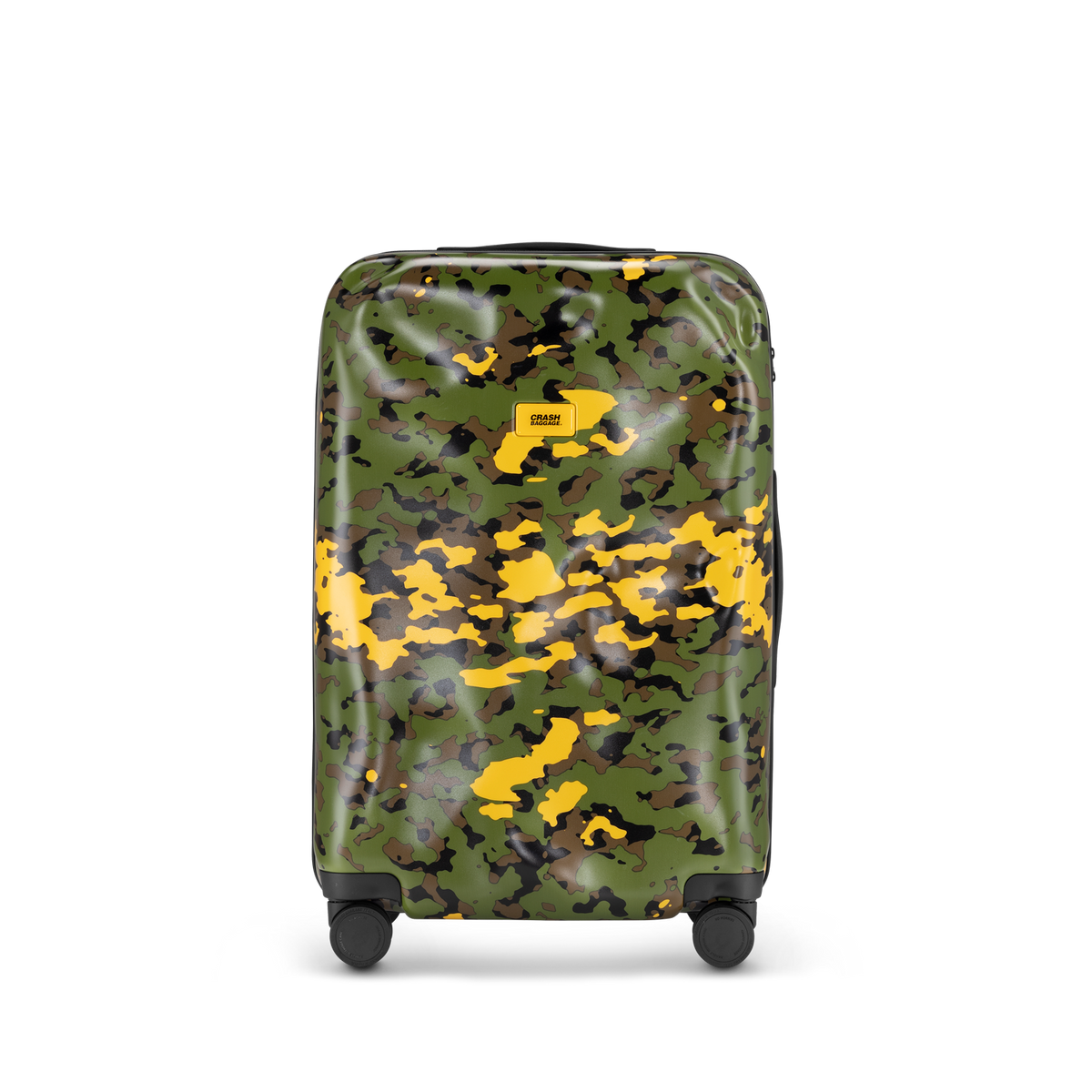 Icon, Camo Medium 4 Wheels Suitcase | Crash Baggage - Wake Concept Store  