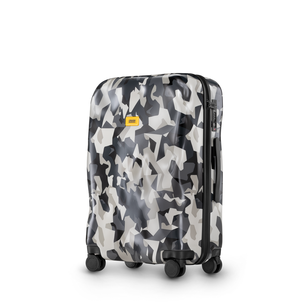 Icon, Camo Medium 4 Wheels Suitcase | Crash Baggage - Wake Concept Store  
