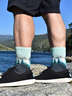 Forest Eco-Cafe Socks | Aprime - Wake Concept Store  