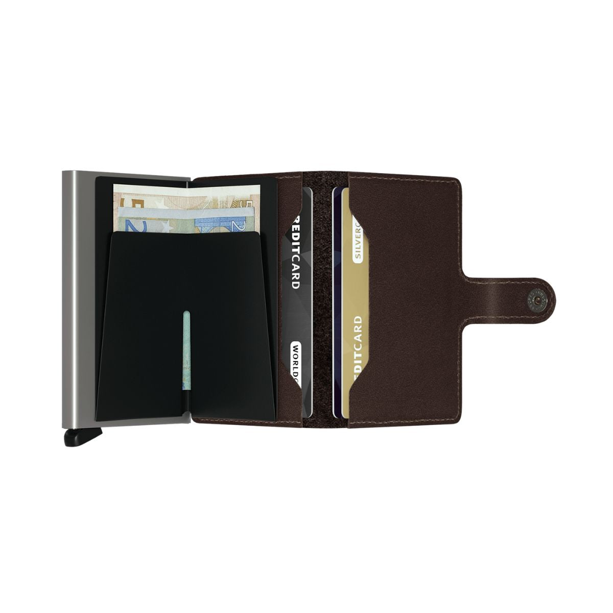 Secrid Miniwallet, Original Dark Brown | Secrid - Wake Concept Store  