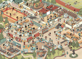 Snack Attack Mystery Jigsaw Puzzles | Odd Pieces - Wake Concept Store  