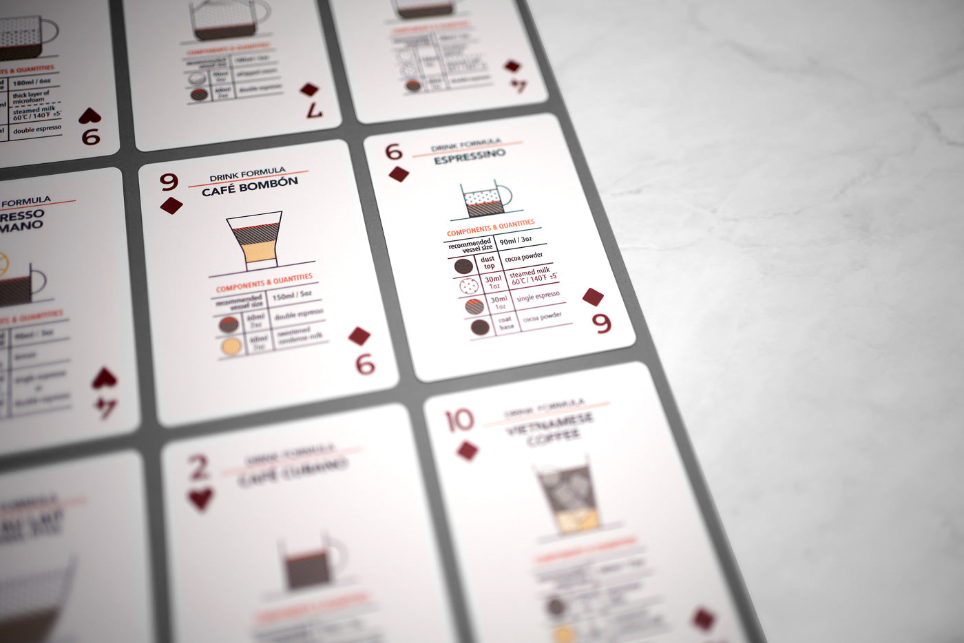 SIP-TO-SUIT Cards About Coffee Standard Edition Deck | Art of Caffeination - Wake Concept Store  