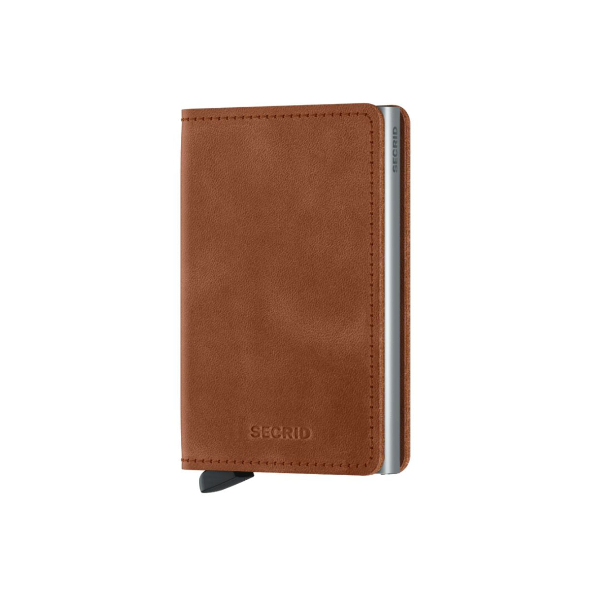 Secrid Slimwallet, Vintage Cognac-Sliver | Secrid - Wake Concept Store  