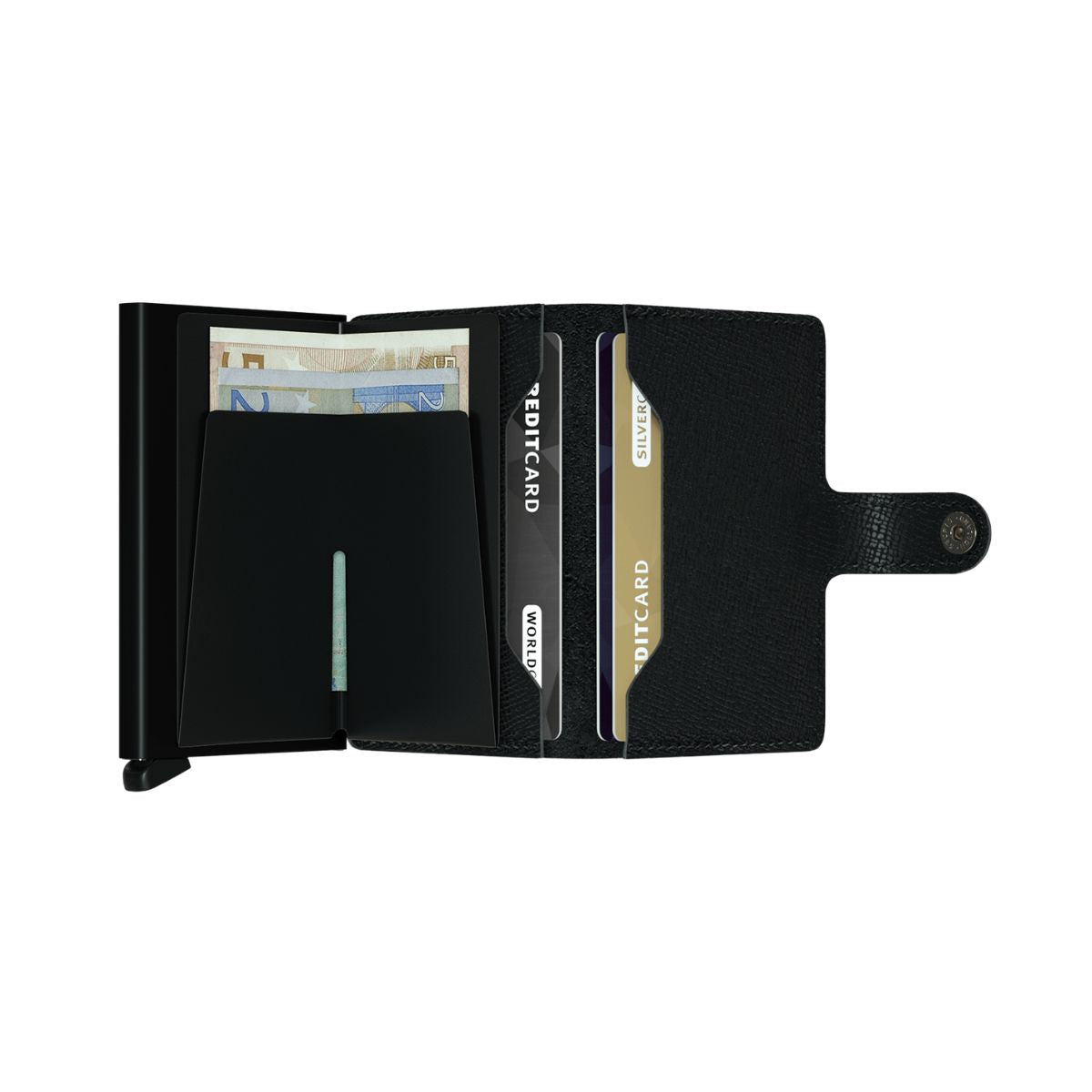 Secrid Miniwallet, Crisple Black | Secrid - Wake Concept Store  