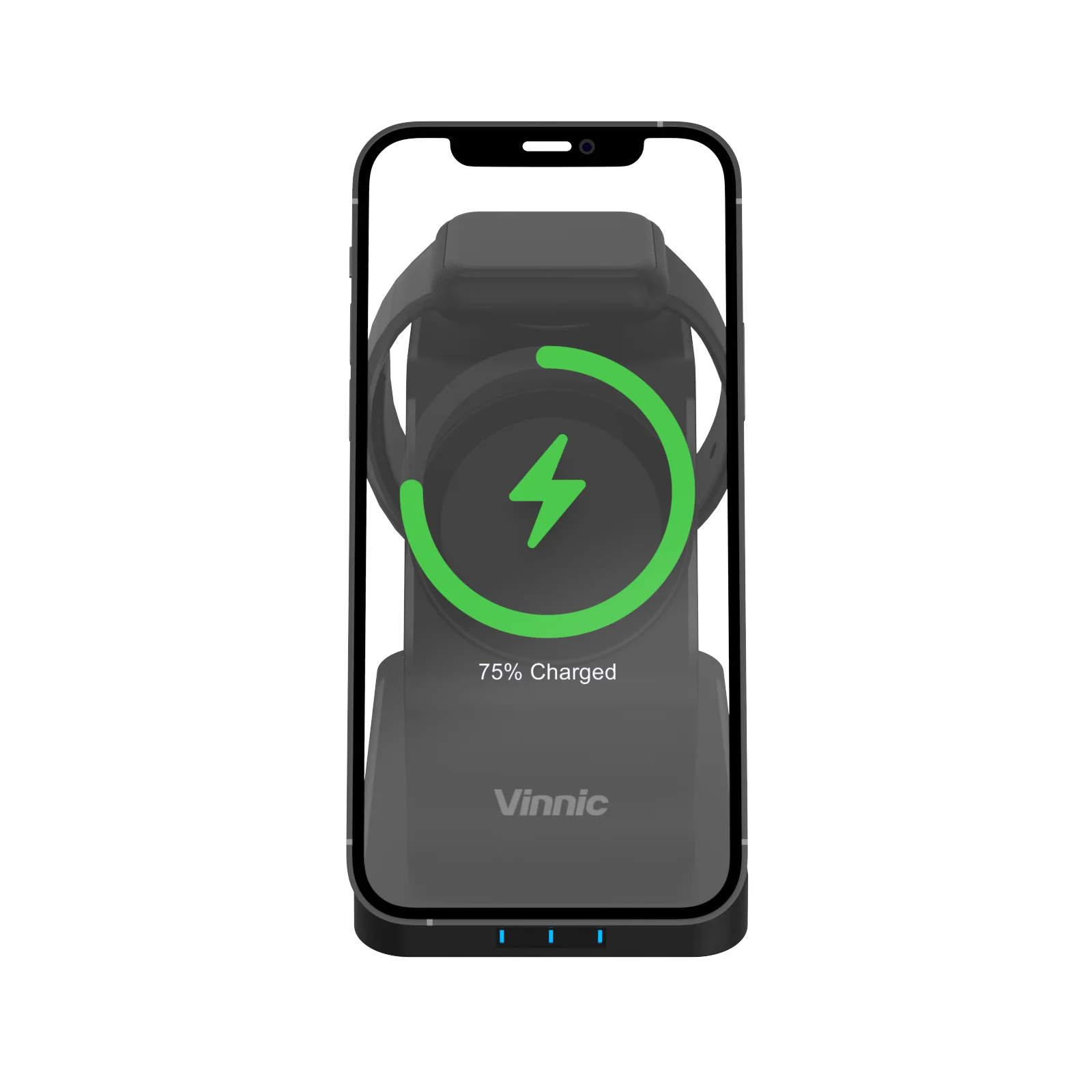 Magsafe 3-in-1 Magnetic Wireless Charger | Vinnic Power - Wake Concept Store  