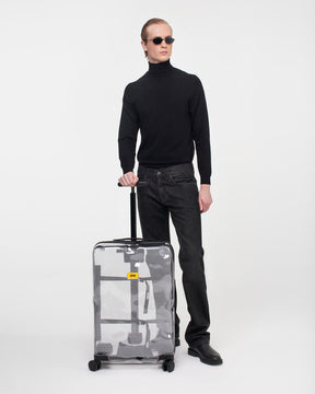 Share, Clear Medium 4 Wheels Suitcase | Crash Baggage - Wake Concept Store  