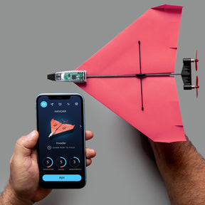 PowerUp 4.0 App Controlled Paper Airplane | PowerUp - Wake.HK 