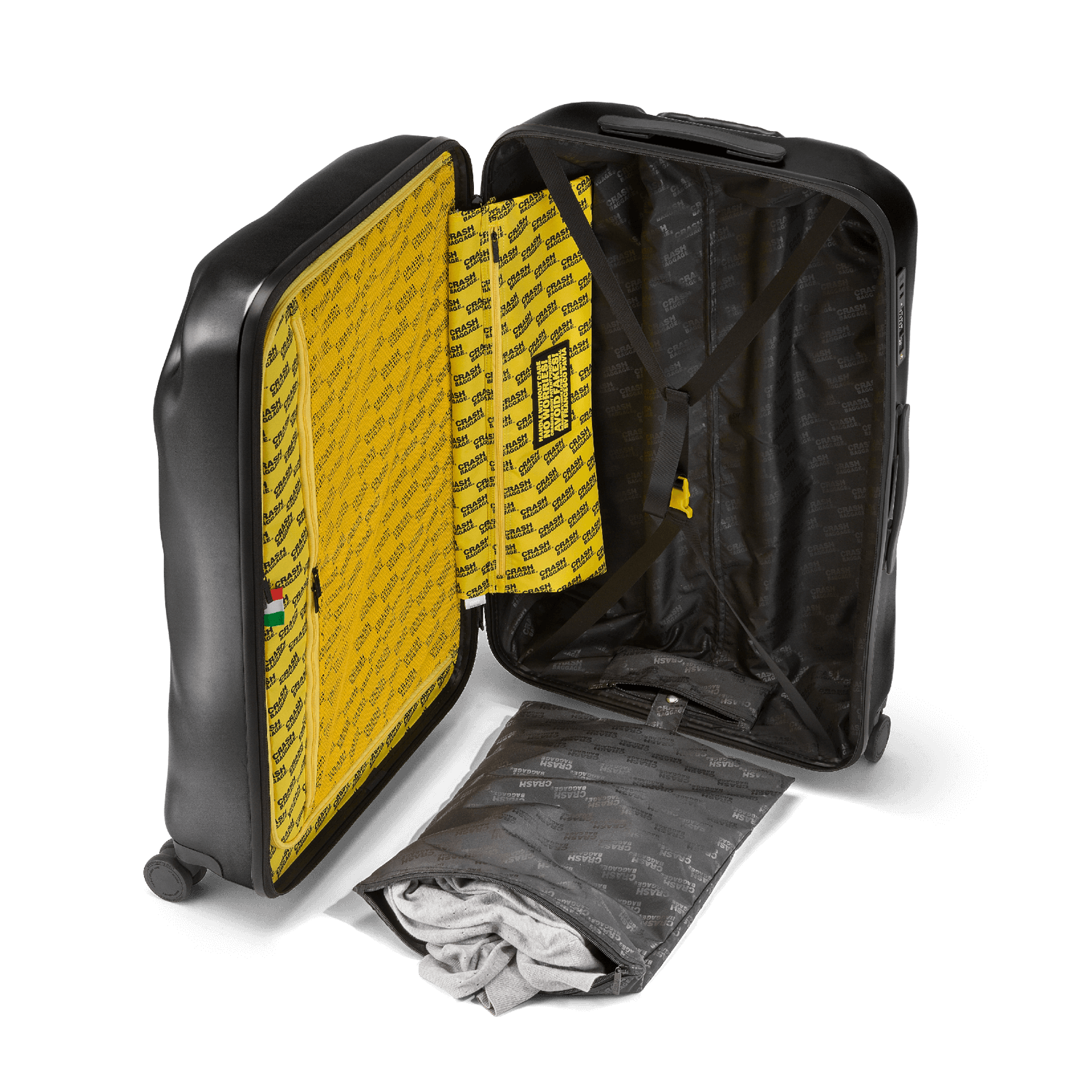 Icon, Large 4 Wheels Suitcase | Crash Baggage - Wake Concept Store  