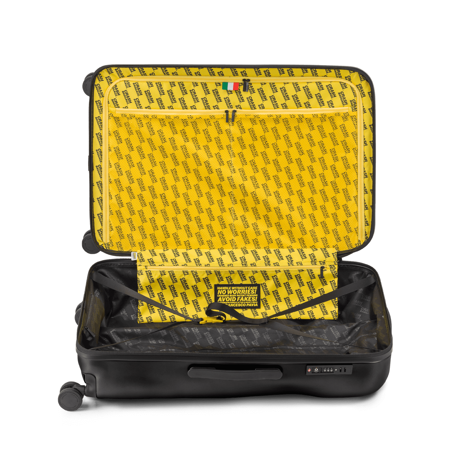 Icon, Large 4 Wheels Suitcase | Crash Baggage - Wake Concept Store  