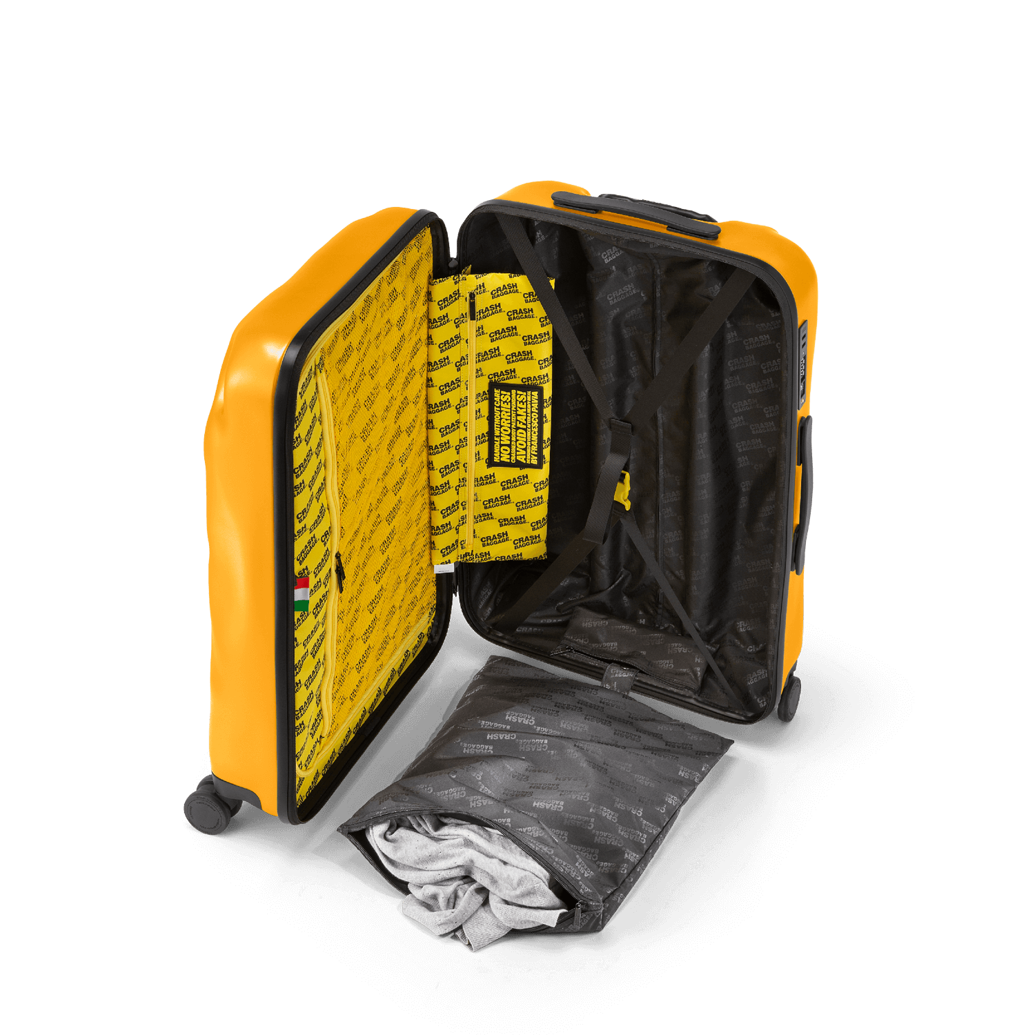 Icon, Medium 4 Wheels Suitcase | Crash Baggage - Wake Concept Store  