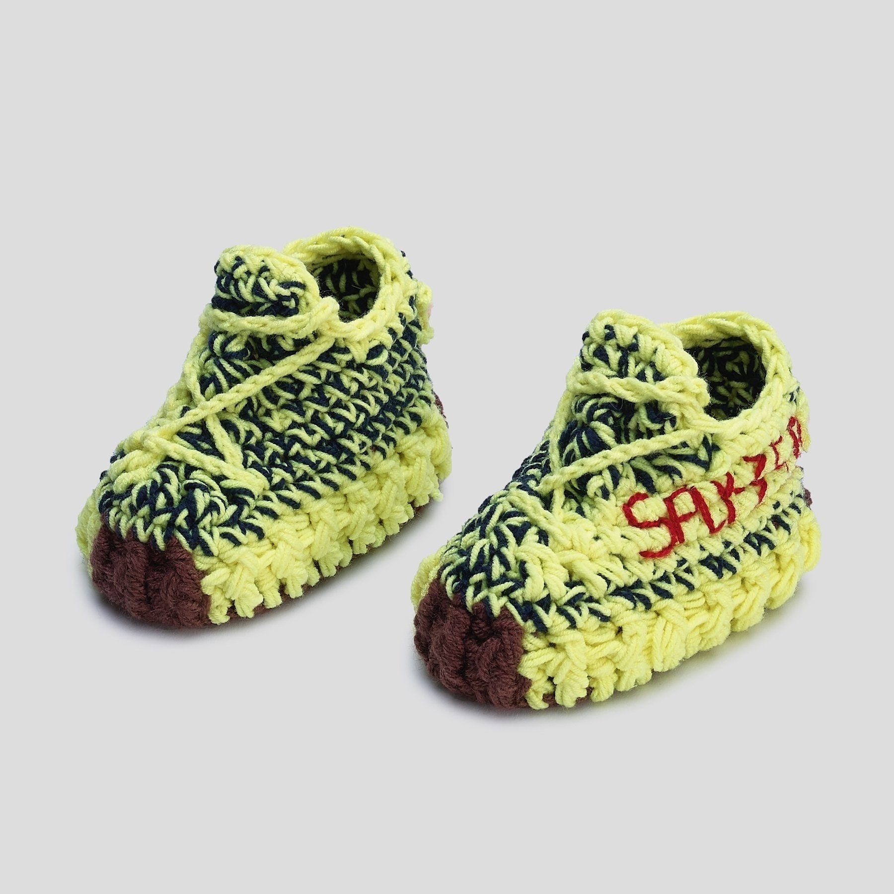 Crochet Baby Shoes | Diaper Book Club - Wake Concept Store  