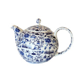 Hong Kong Toile Teapot, Blue by Faux | Young Soy - Wake Concept Store  
