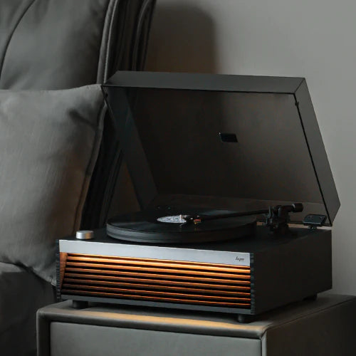 LUMI Turntable, Black Walnut | HYM Originals - Wake Concept Store  