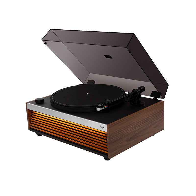 LUMI Turntable, Walnut | HYM Originals - Wake Concept Store  