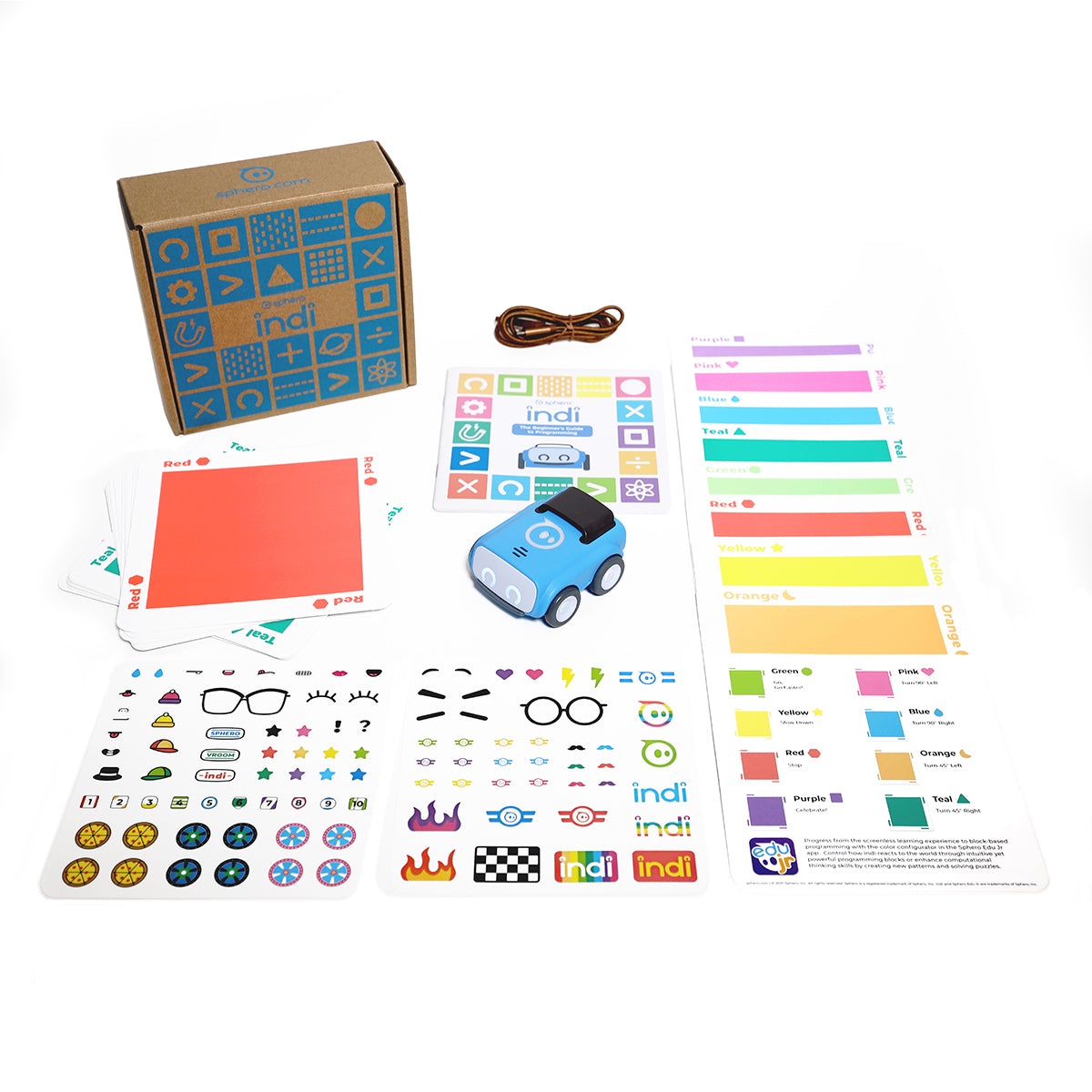 Indi - Driven by Colour At-Home Learning Kit | Sphero - Wake Concept Store  