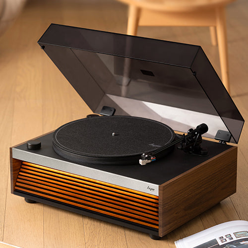 LUMI Turntable, Walnut | HYM Originals - Wake Concept Store  