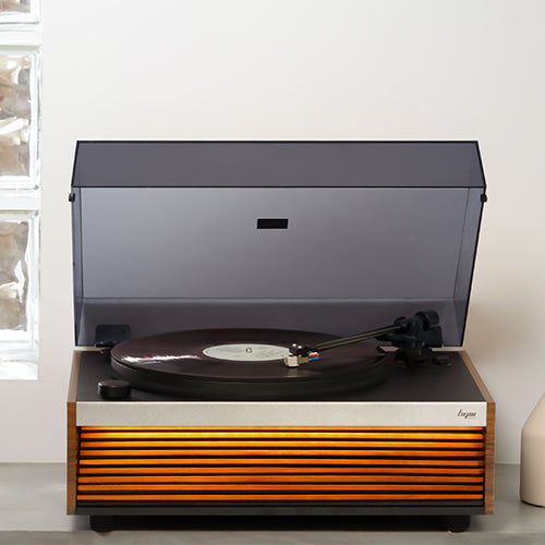 LUMI Turntable, Walnut | HYM Originals - Wake Concept Store  