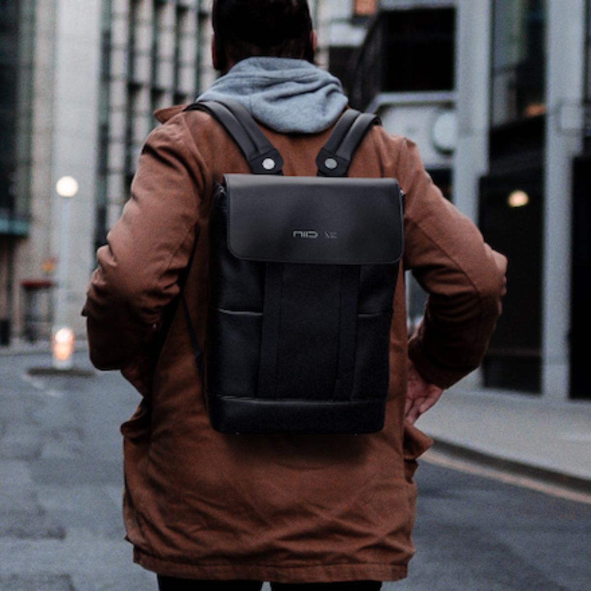 NIID NEO Backpack, Ultra Fiber PU Black